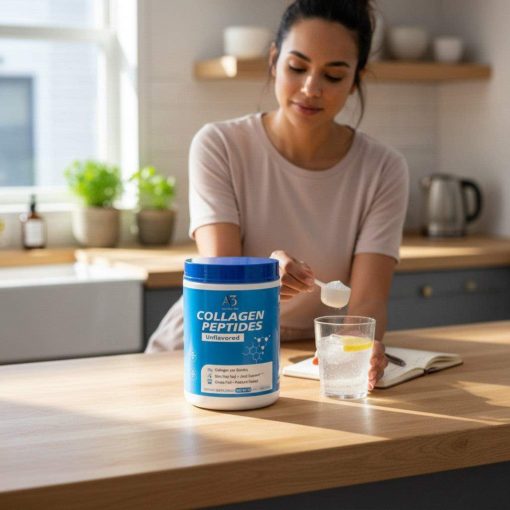 Péptidos de colágeno: El secreto para una piel radiante y articulaciones fuertes